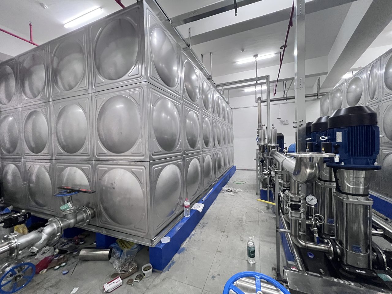 Integrated Domestic Pump Room