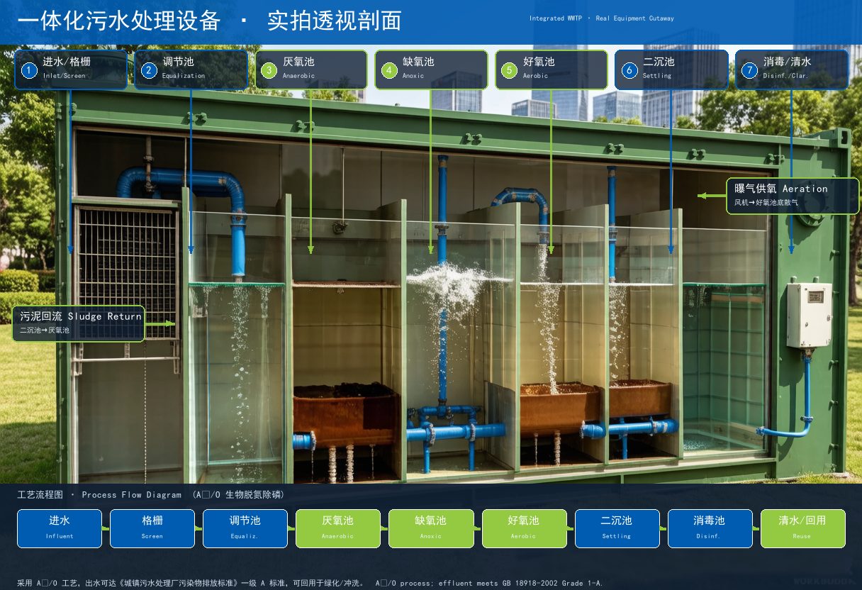 Wastewater Process Flow